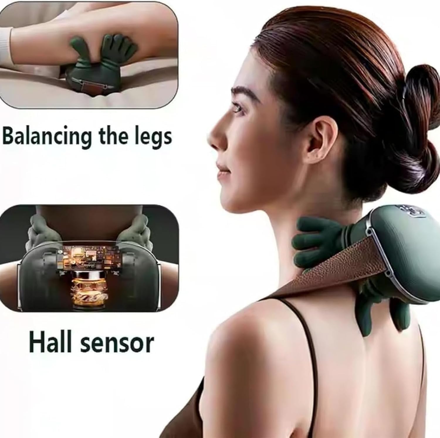 Siasoo Neck Massager with Hands,Siaasoo Massage Master for Shoulder,Neck,Leg Massager