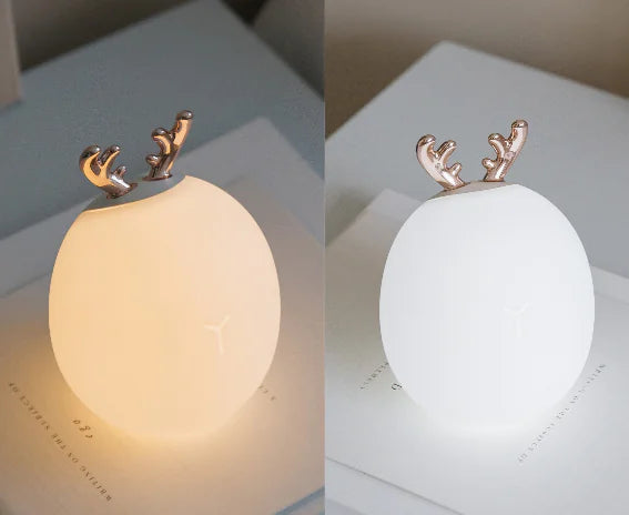 Cute Silicone Night Light for Kids' Room