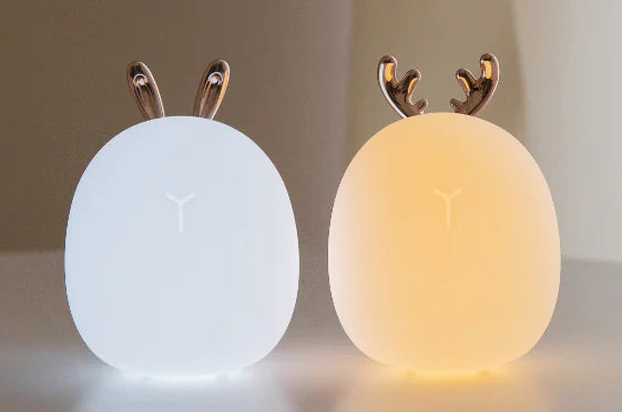 Cute Silicone Night Light for Kids' Room